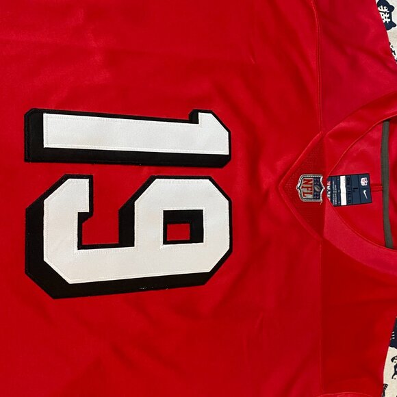 Nike Deborah Samuel No. 19 NFL Red Jersey - Picture 5 of 6